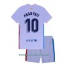 Conjunto (Camiseta+Pantalón Corto) FC Barcelona Ansu Fati 10 Segunda Equipación 2021/22 - Niño